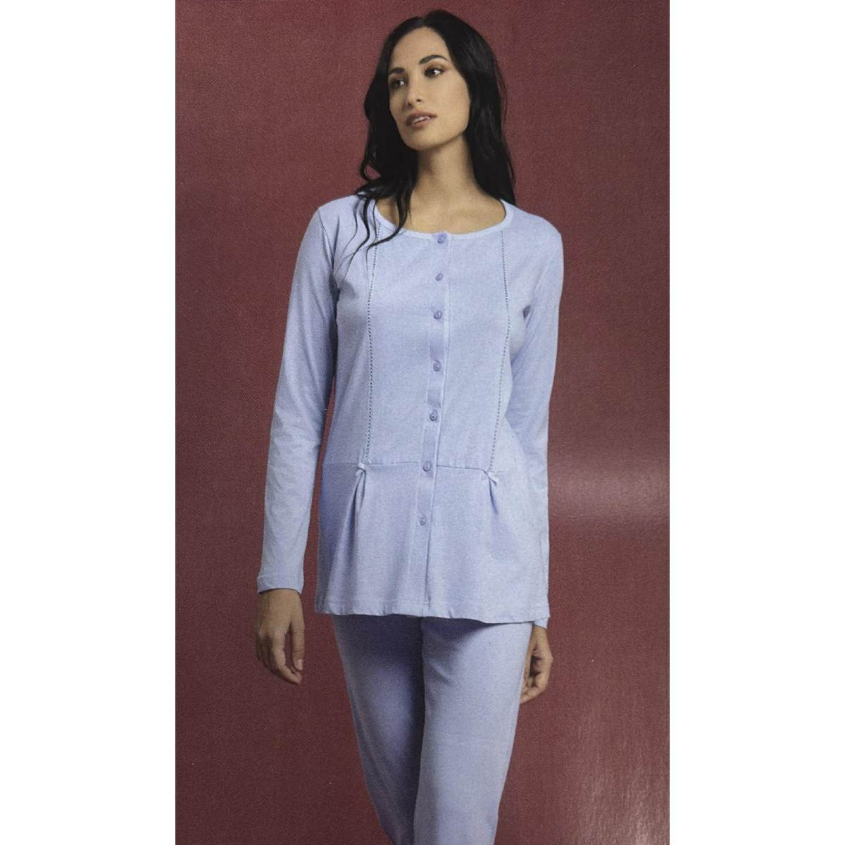 Pigiama Donna Manica Lunga 52550
