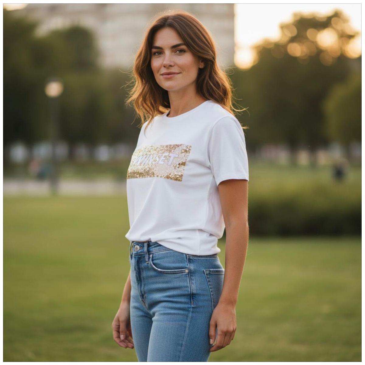 T-Shirt MM Donna Twinset 261LB2SSA 00526