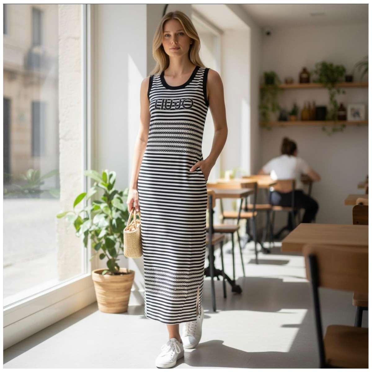 Abito Donna LIU JO VA6198J3908 09096