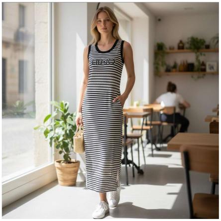 Abito Donna LIU JO VA6198J3908 09096