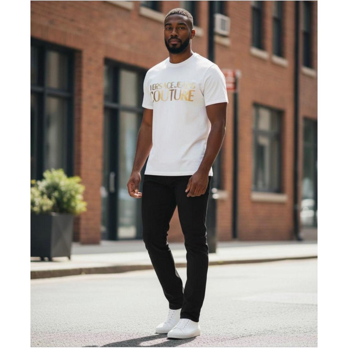 T-Shirt Uomo Versace 80GAHT00 CJ00T G03