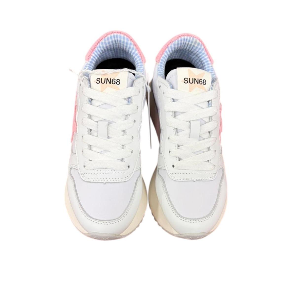 Scarpa Donna Big/Star/Spon/Logo Z36222 bia/ros