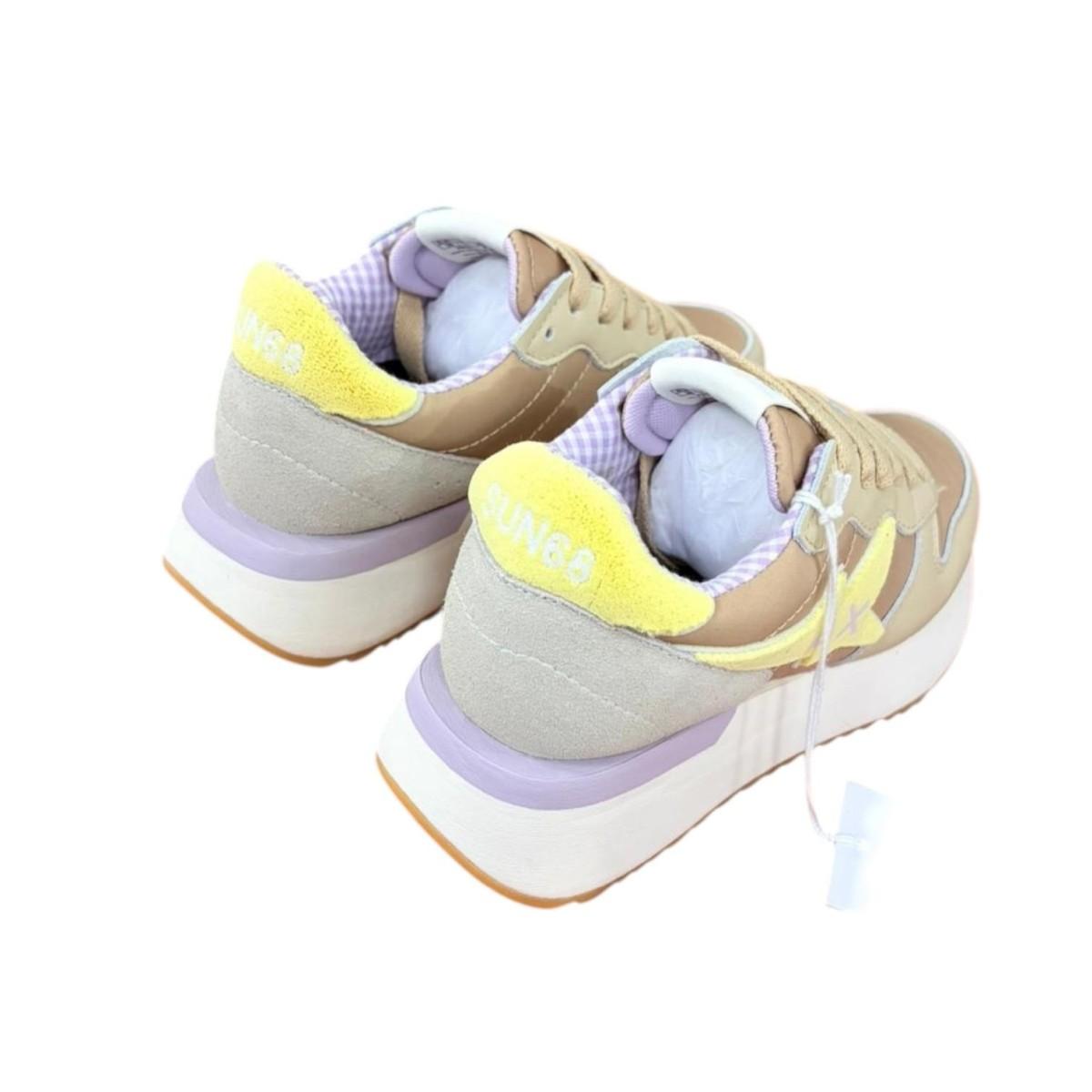 Scarpa Donna Big/Star/Spon/Logo Z36222 Beige