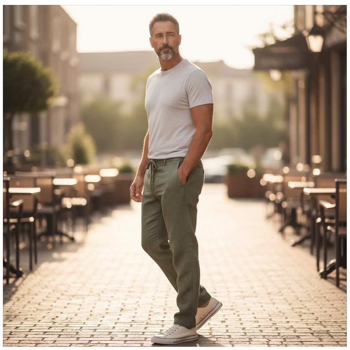 Pantalone Uomo Squad Asky Gold