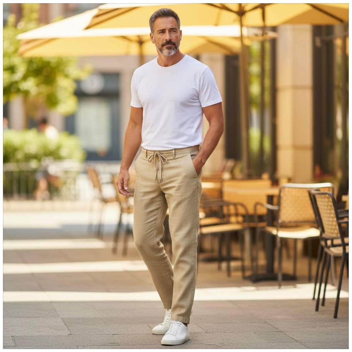 Pantalone Uomo Squad Asky Gold