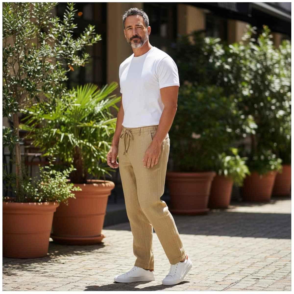Pantalone Uomo Squad Asky Gold