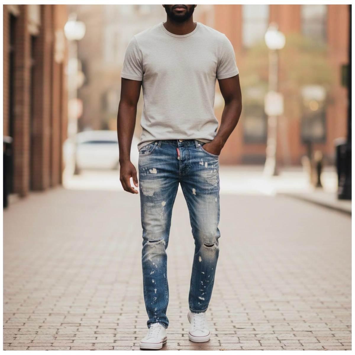 Jeans Uomo G2Firenze Cluod