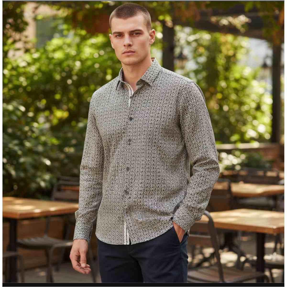 Camicia Uomo A.Exchange XM1821 AF13235 F0143