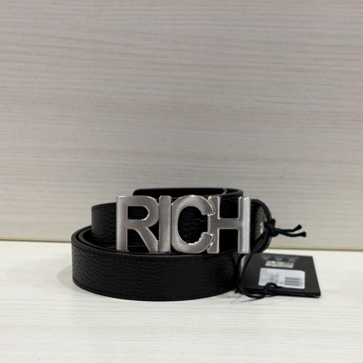 Cintura Uomo Richmond 26281CI Black/Silver