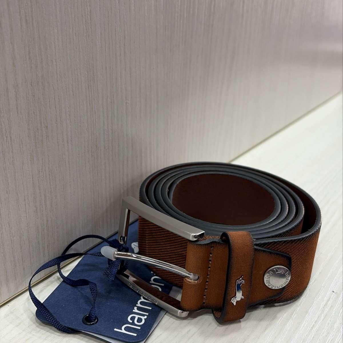 Cintura Uomo Harmont & Blaine H99-088 Cognac