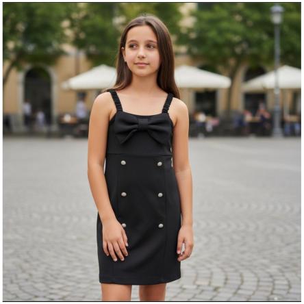 Abito Ragazza NAISE NAI27539/Nero