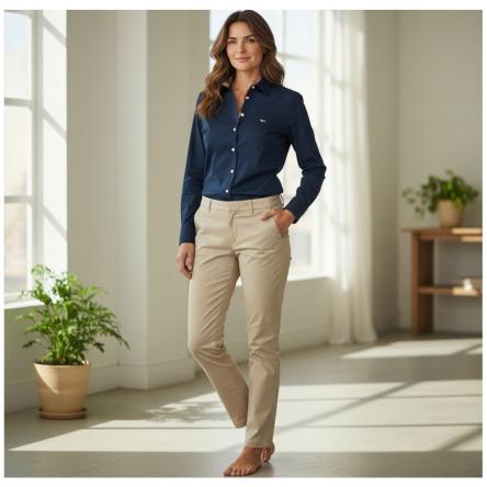 Camicia Donna Ml H&Blaine 2011469 801