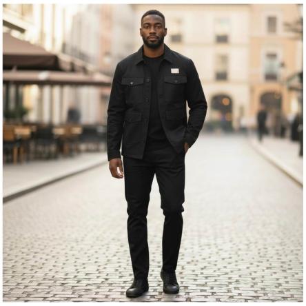 Completo Uomo G2Firenze Regular fit nero