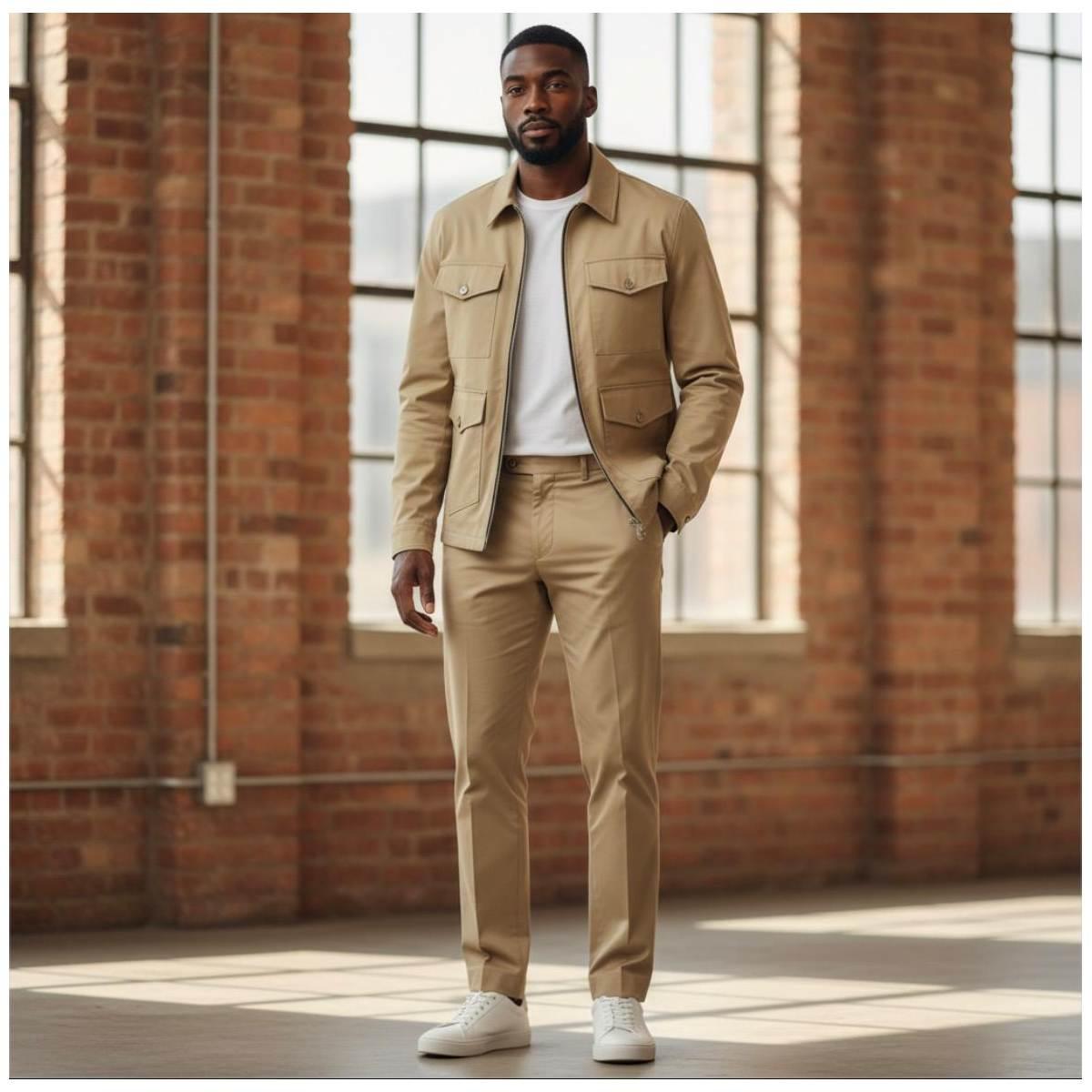 Completo Uomo G2Firenze Regular fit beige