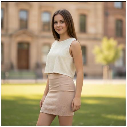 TOP SS Ragazza NAISE NAI27521/Burro