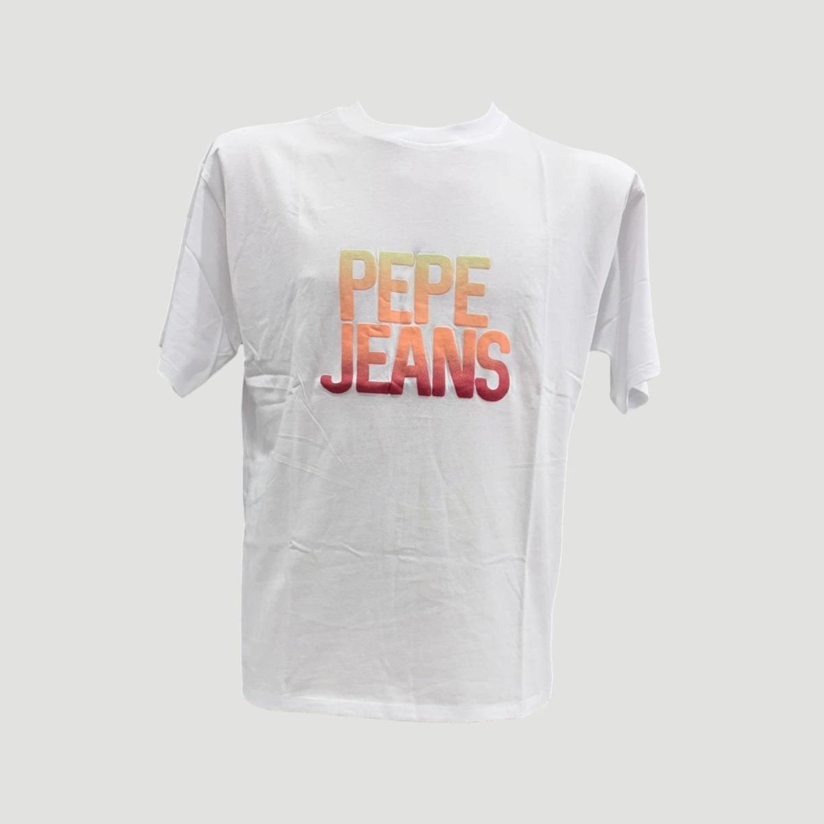 T-Shirt MM Ragazzo Pepe Jeans PB50089 sage