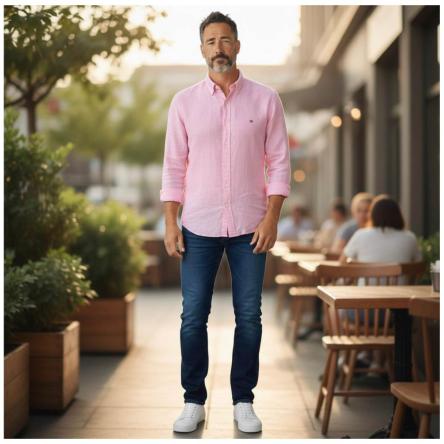 Camicia Uomo Tommy Hilfigher MW41530 TOL