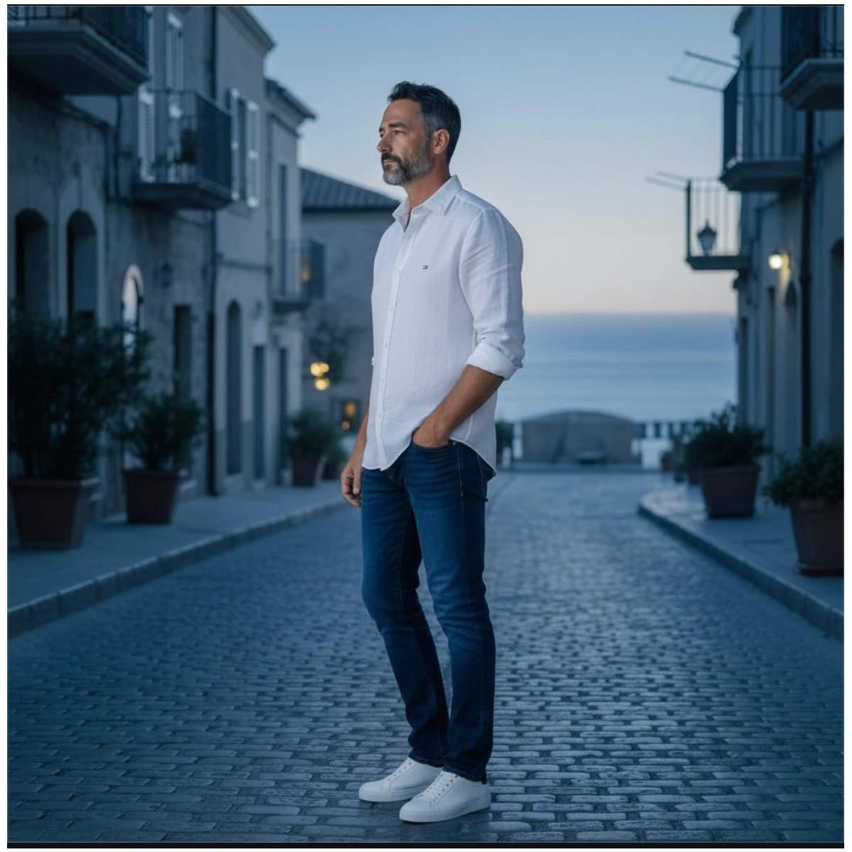 Camicia Uomo Tommy Hilfigher MW41530 YBR