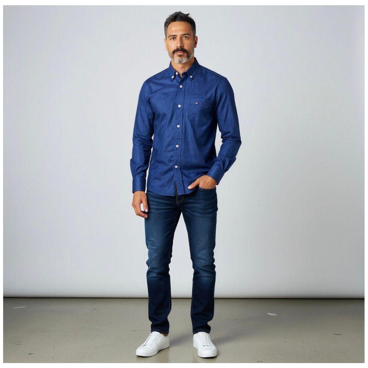 Camicia Uomo Tommy Hilfigher MW41530 C3I