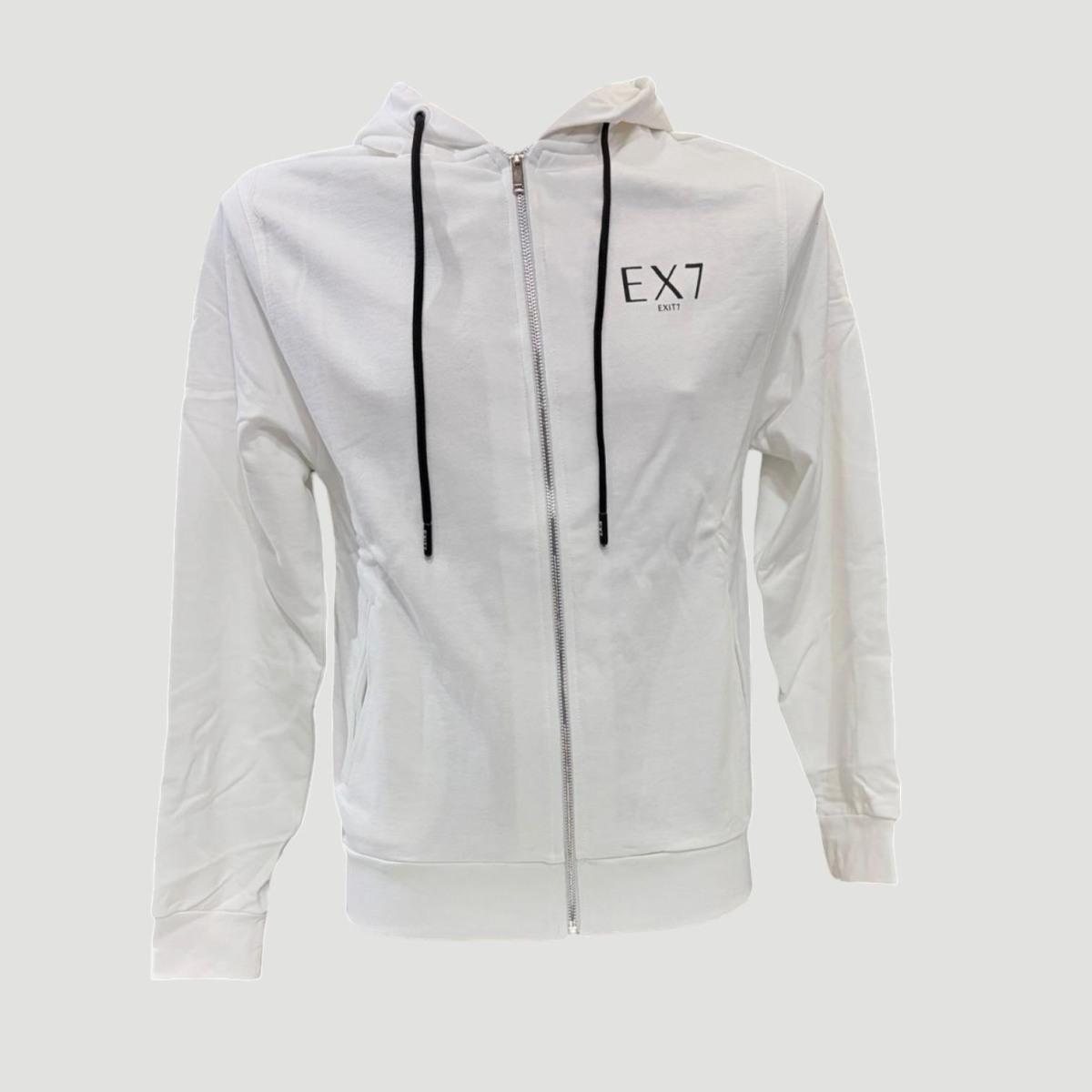 Felpa Uomo Zip EX7 SH003