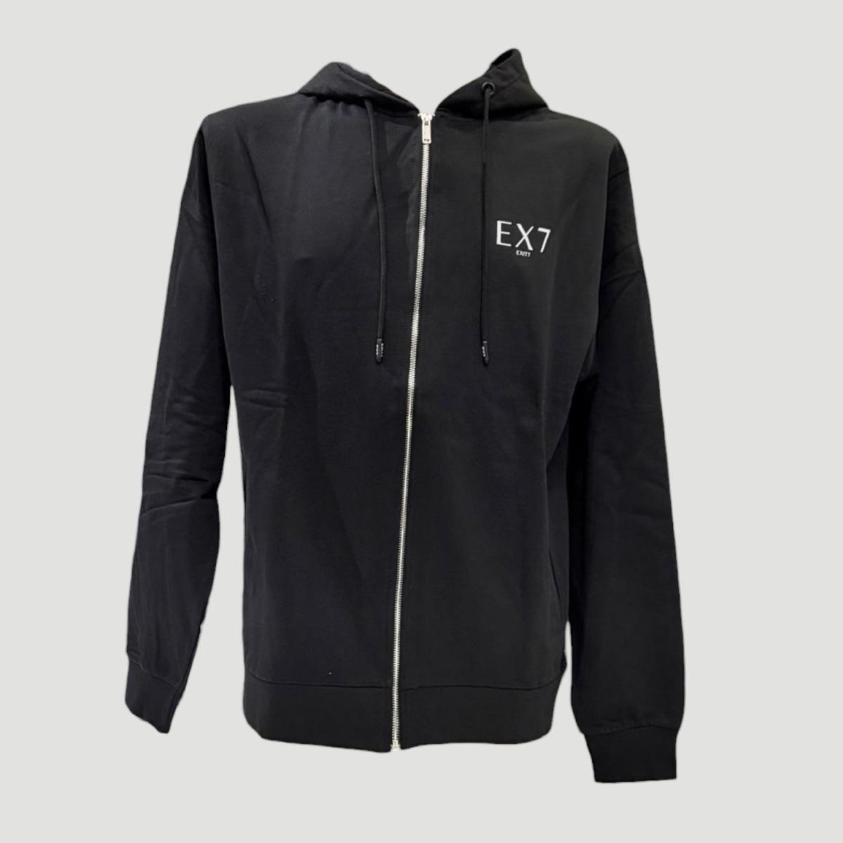 Felpa Uomo Zip EX7 SH003
