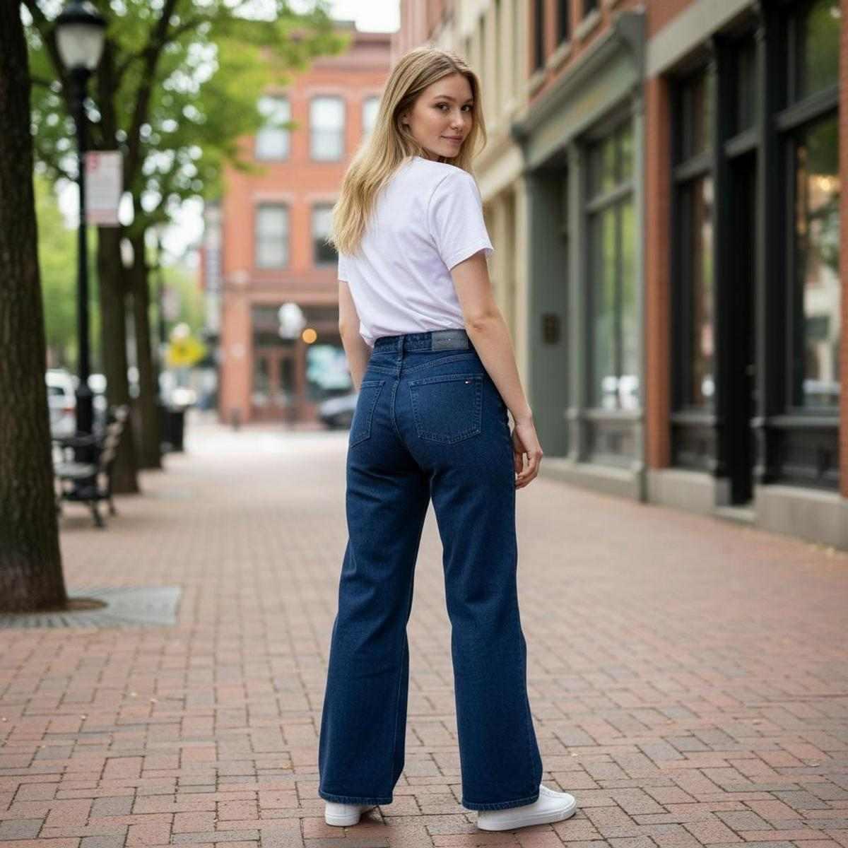 Jeans Donna Tommy W49949 C1G