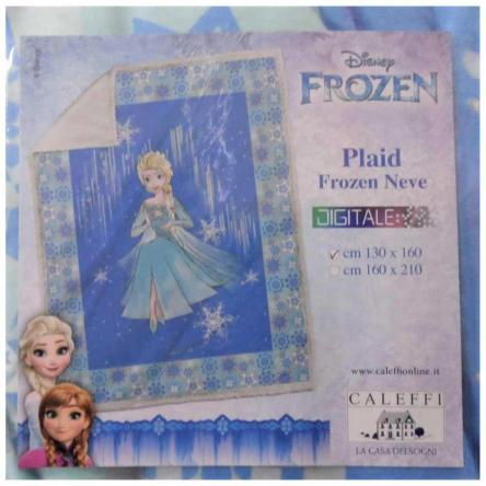 Plaid Pile 130x170 Frozen-