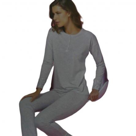 Pigiama Donna Manica Lunga 10040