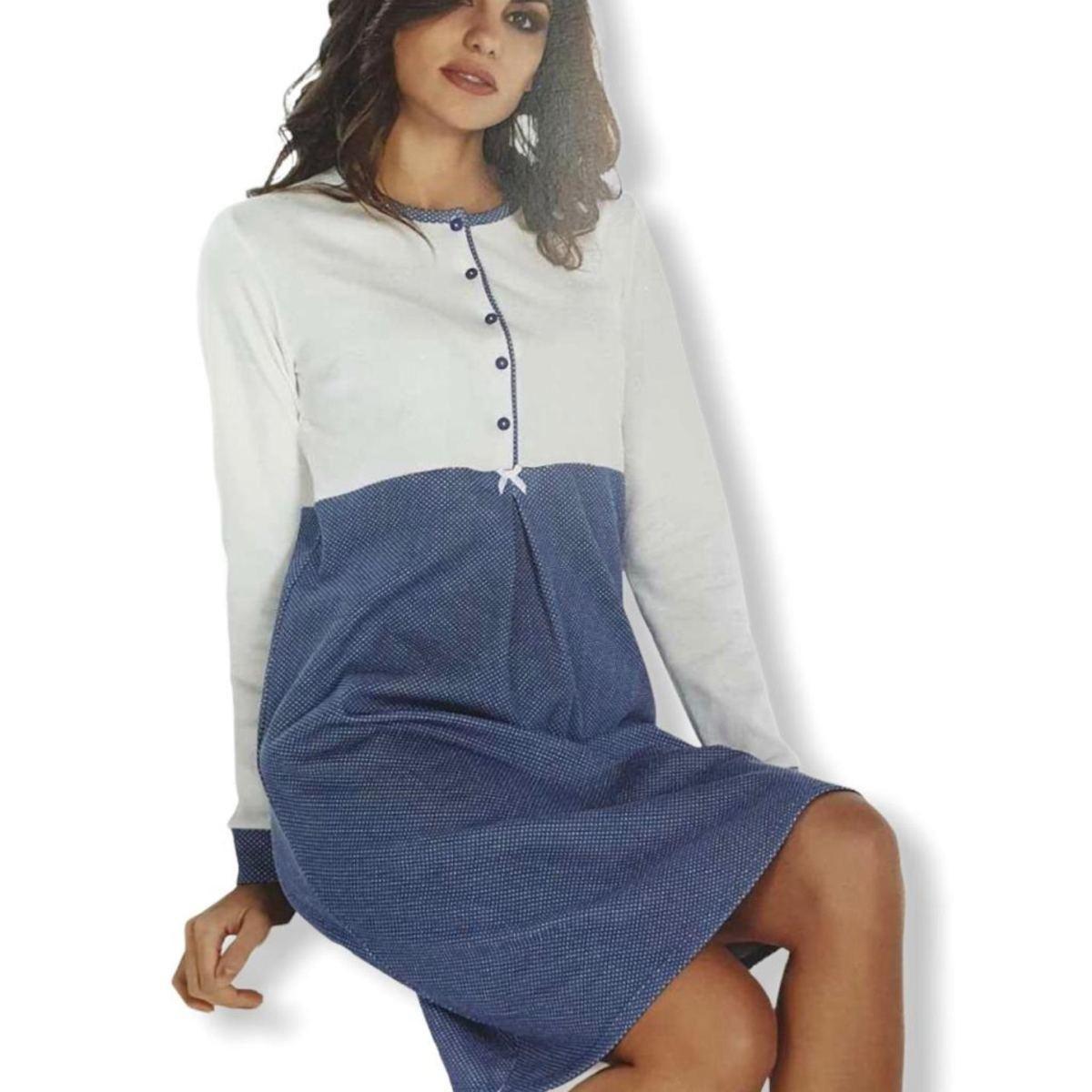 Camicia Da Notte Manica Lunga 10918