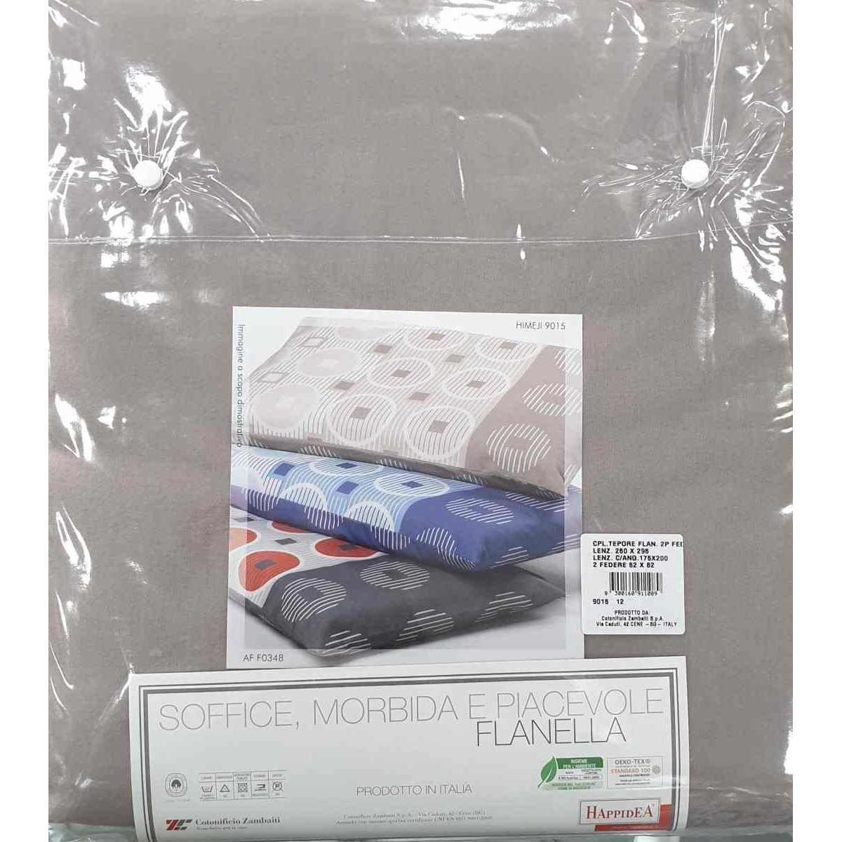 Completo Letto Singolo Flanella Himeji