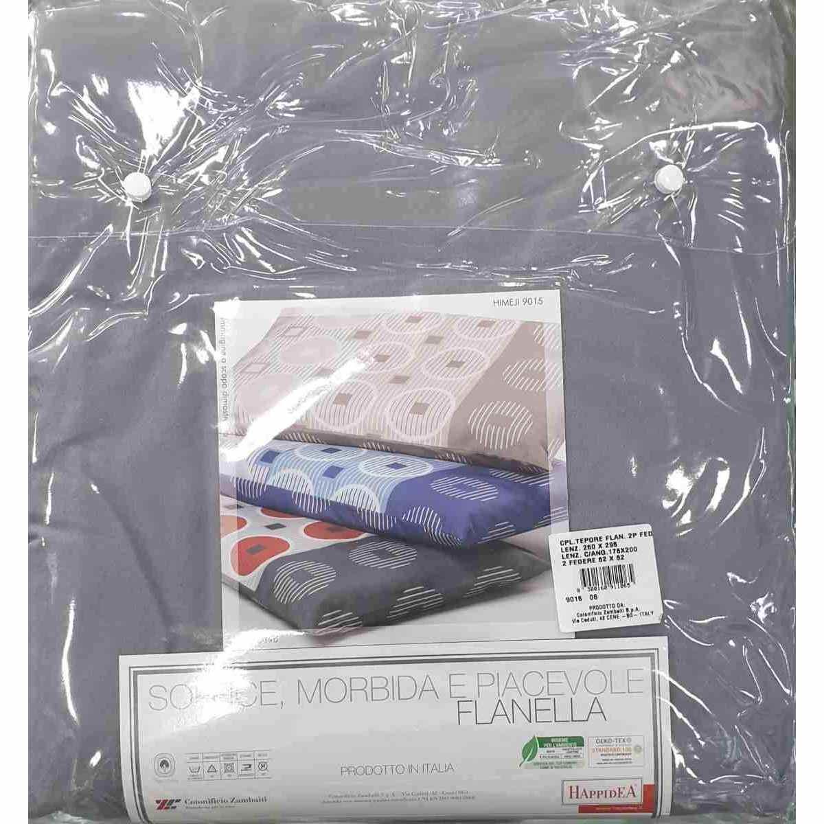 Completo Letto Singolo Flanella Himeji