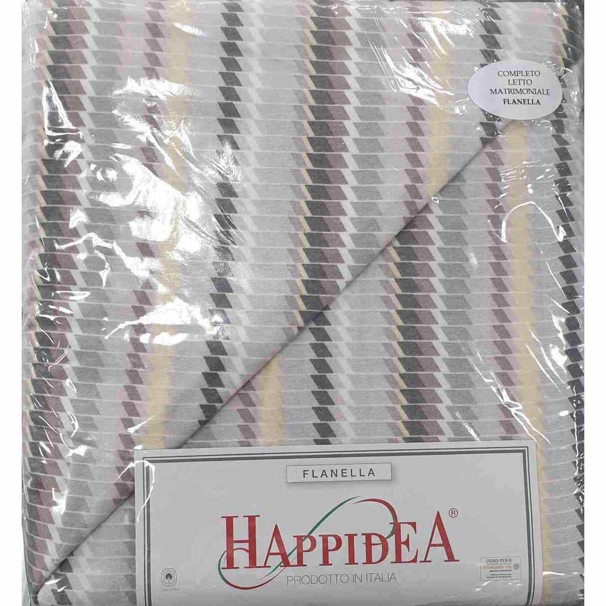 Completo Letto Singolo Flanella Plisse\\'