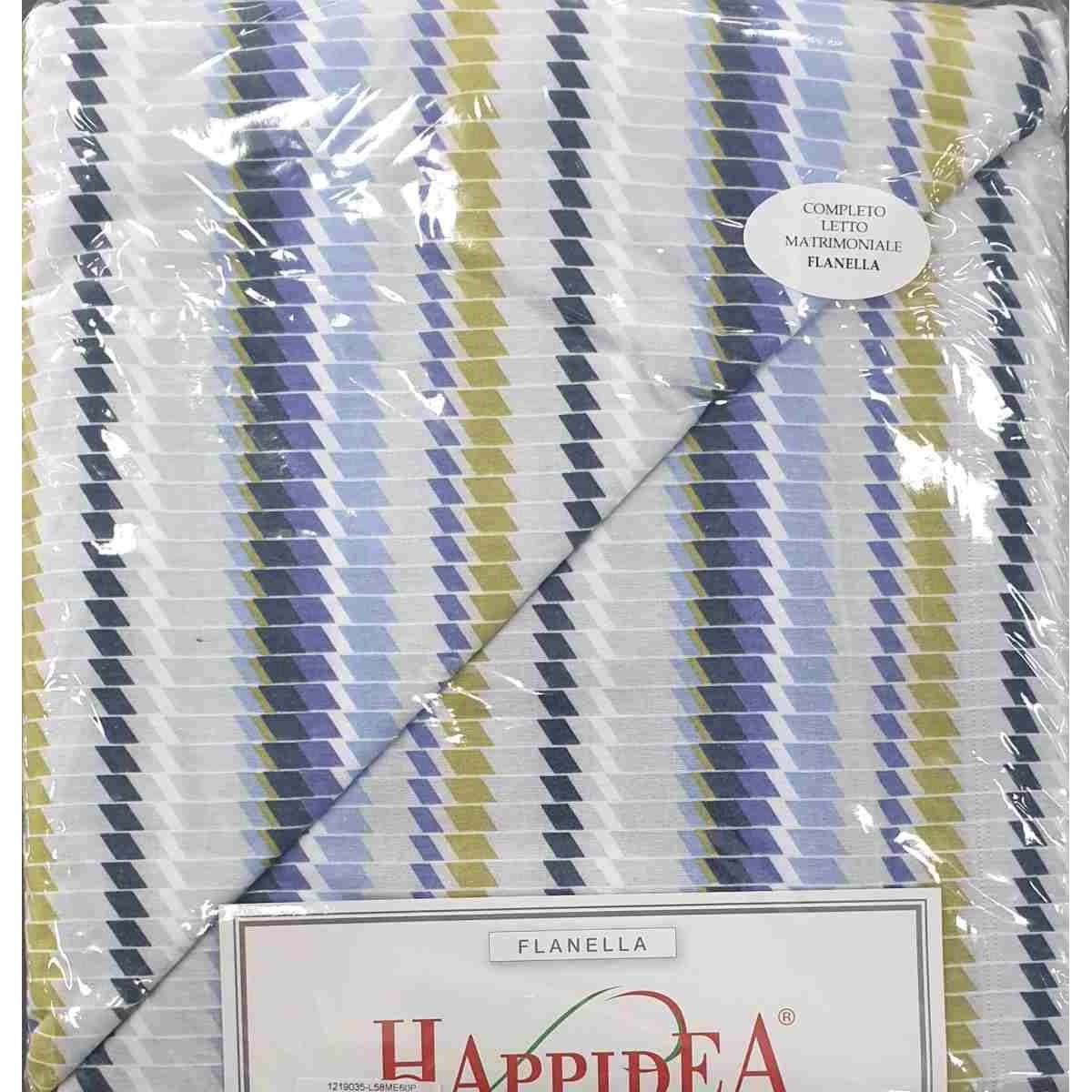 Completo Letto Singolo Flanella Plisse\\'