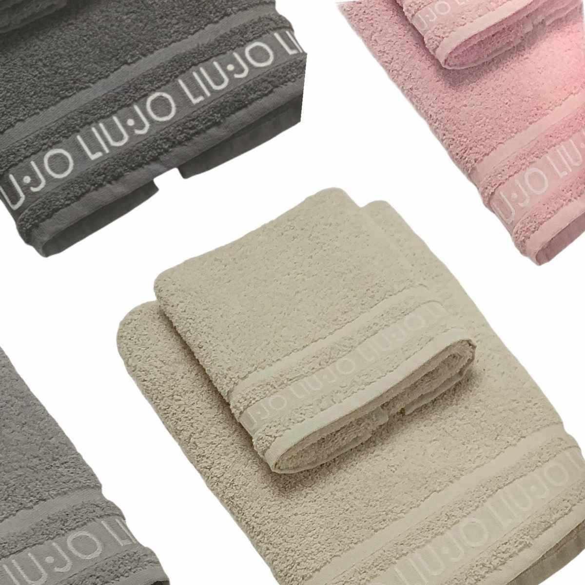 Coppia  Asciugamani 1+1 Liu Jo Lb768b