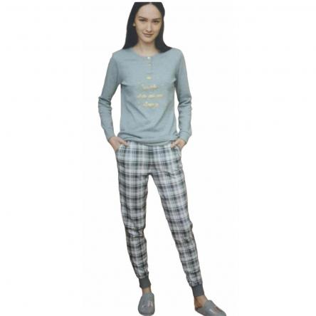 Pigiama Donna Ml Caldo Cotone Fa006923
