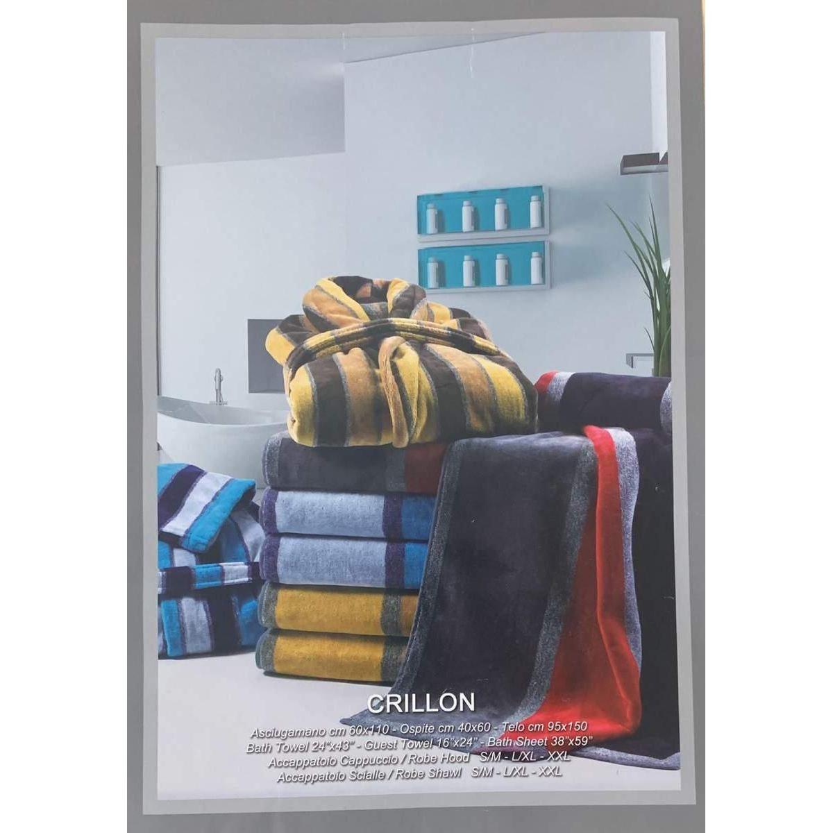 Set Asciugamano+Ospite Carrara Crillon