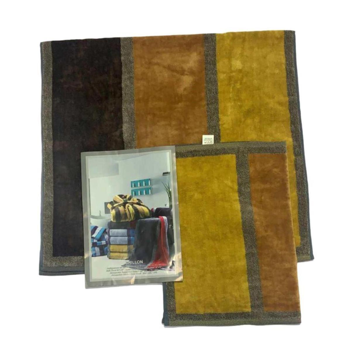 Set Asciugamano+Ospite Carrara Crillon