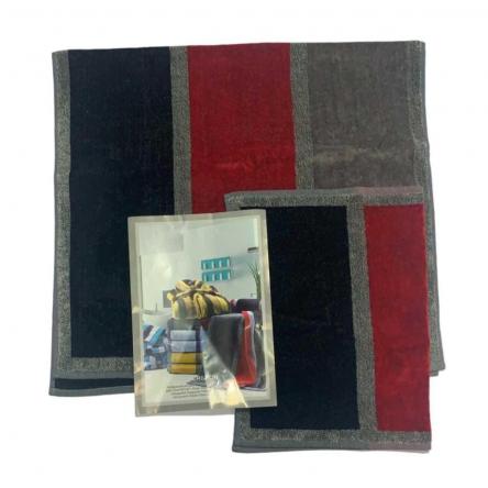 Set Asciugamano+Ospite Carrara Crillon