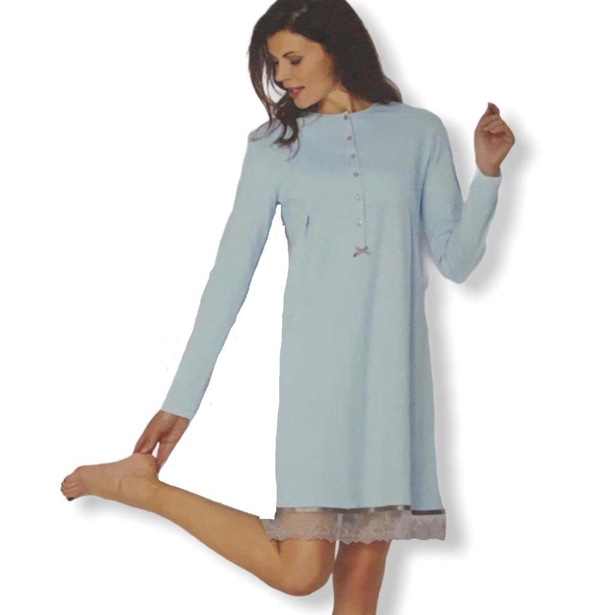 Camicia Da Notte Manica Lunga 8872