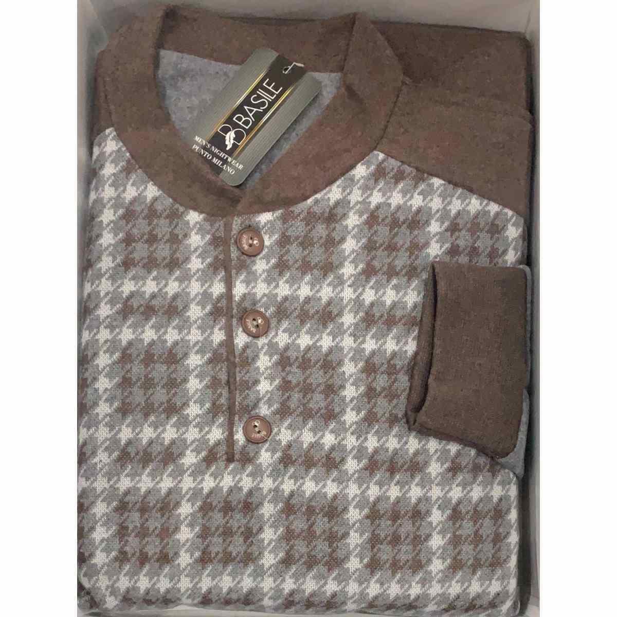 Pigiama Uomo Manica Lunga Basile Pm45