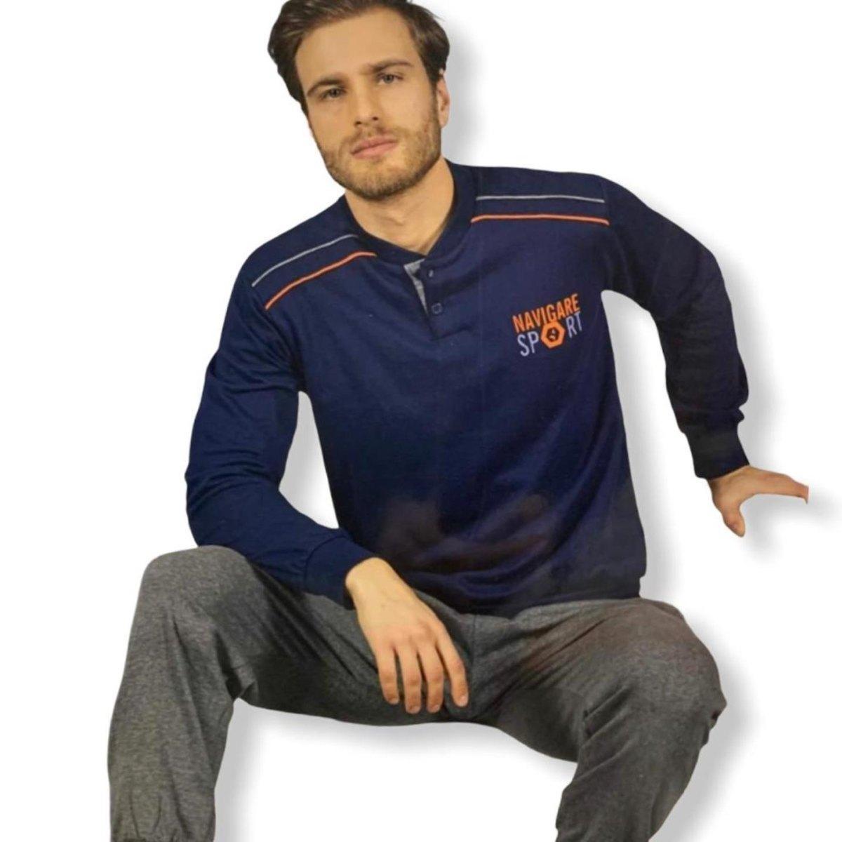Pigiama Uomo Ml Navigare 2141159