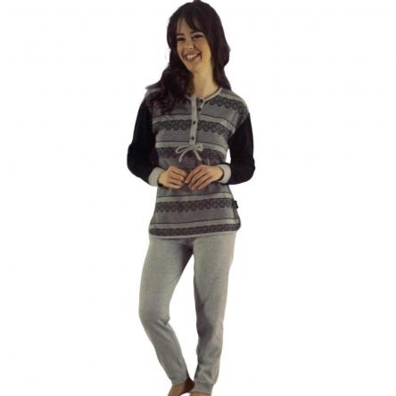 Pigiama Donna Manica Lunga Db570