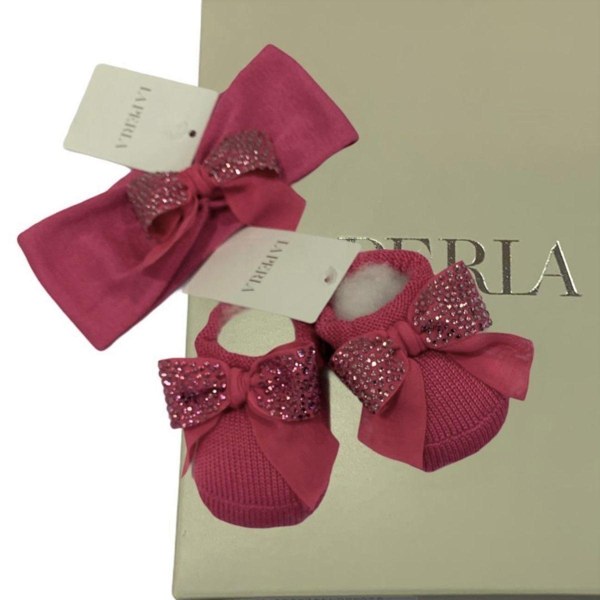 Idea Regalo Calzino+Fascia Baby La Perla 48387