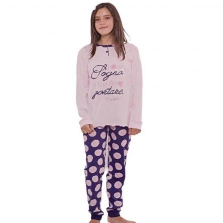 Pigiama Ragazza Manica Lunga L40011