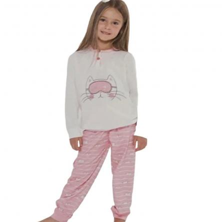Pigiama Bimba Manica Lunga L20001 T3-7