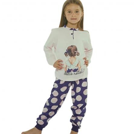 Pigiama Bimba Manica Lunga L30008 T8-10