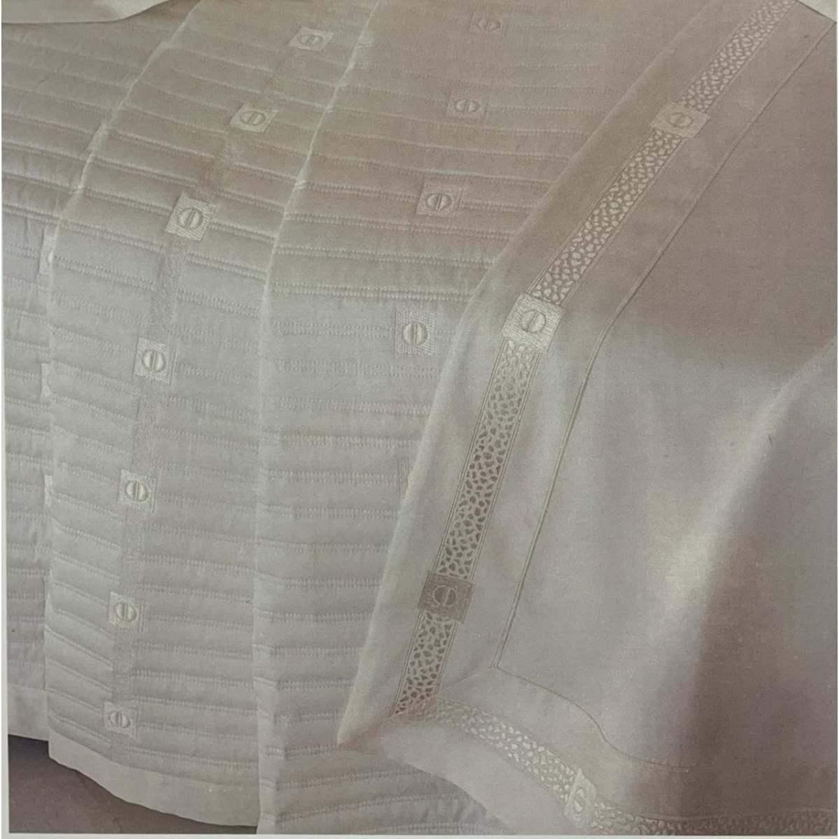 Quilt Matrimoniale Borbonese Heritage Ricamata