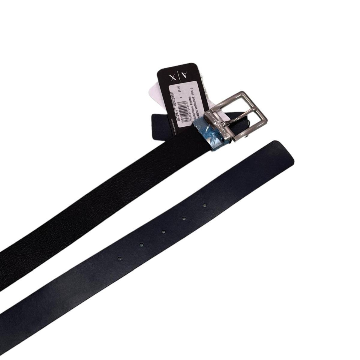 Cintura Uomo Armani Exchange 951000 Nero/Blu