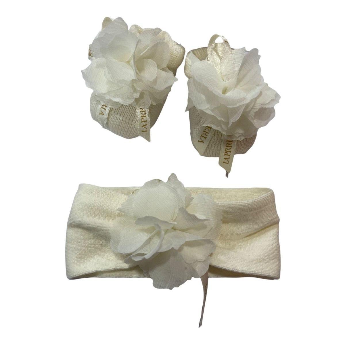 Idea Regalo Calzino+Fascia Baby La Perla 48361