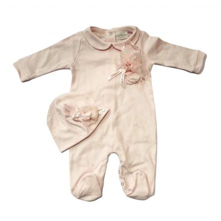 Tutina+Scarpina Nascita Baby La Perla 48078h